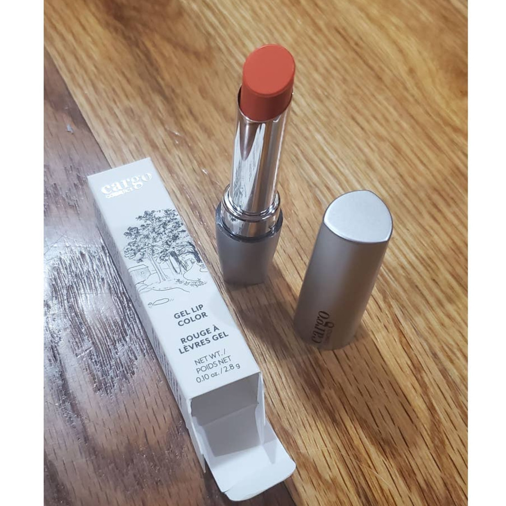 NIB! Cargo Gel Lip Color Lipstick Barbados ~ Juicy Coral ~ Full Size